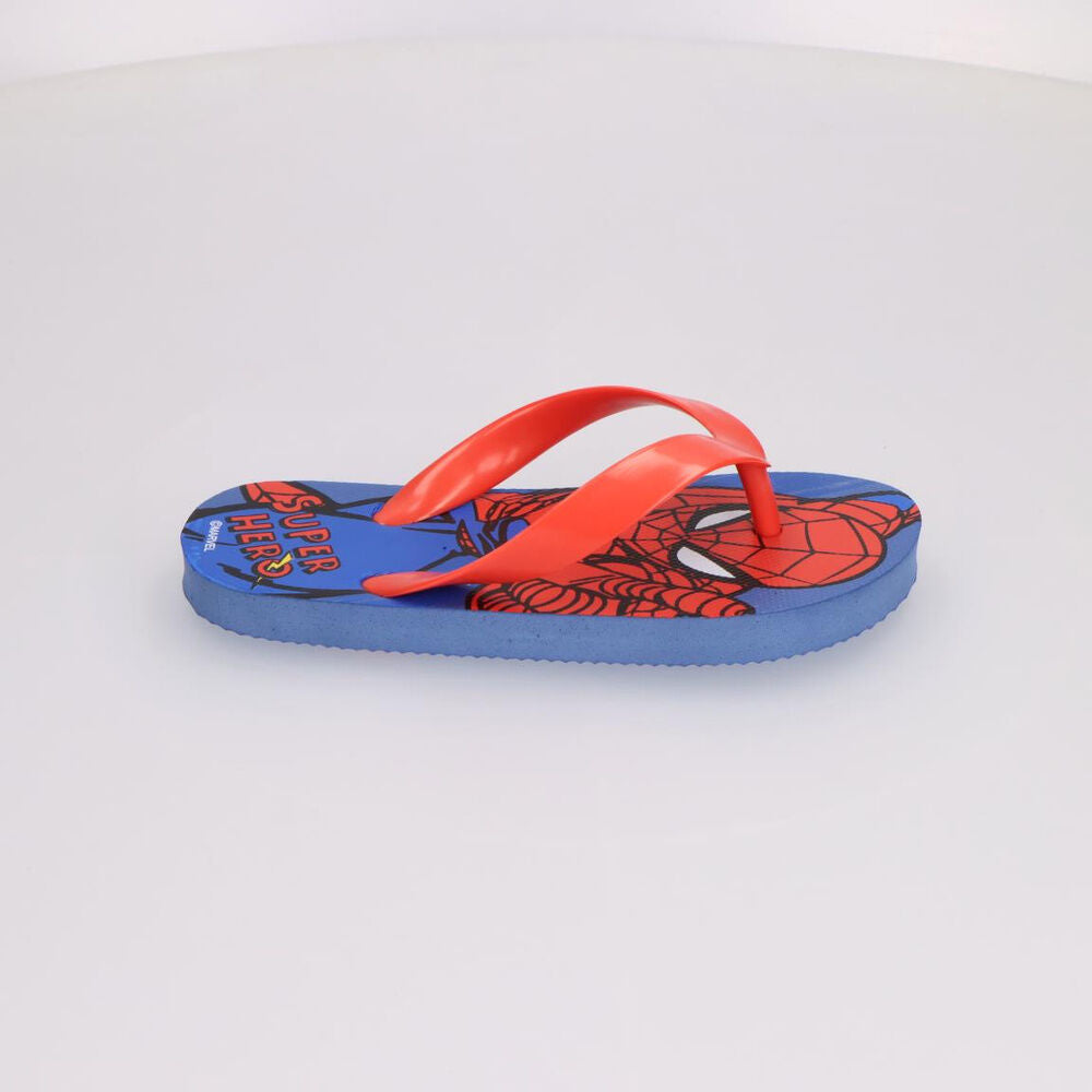 Marvel Spiderman flip-flops Nerdscape