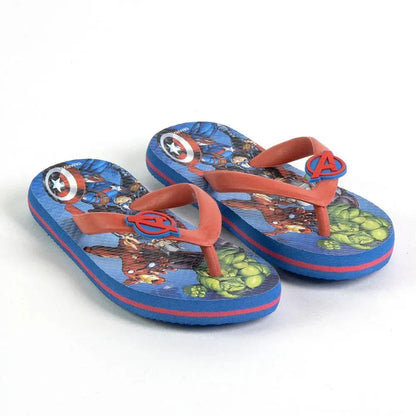Marvel Avengers premium flip-flops Nerdscape