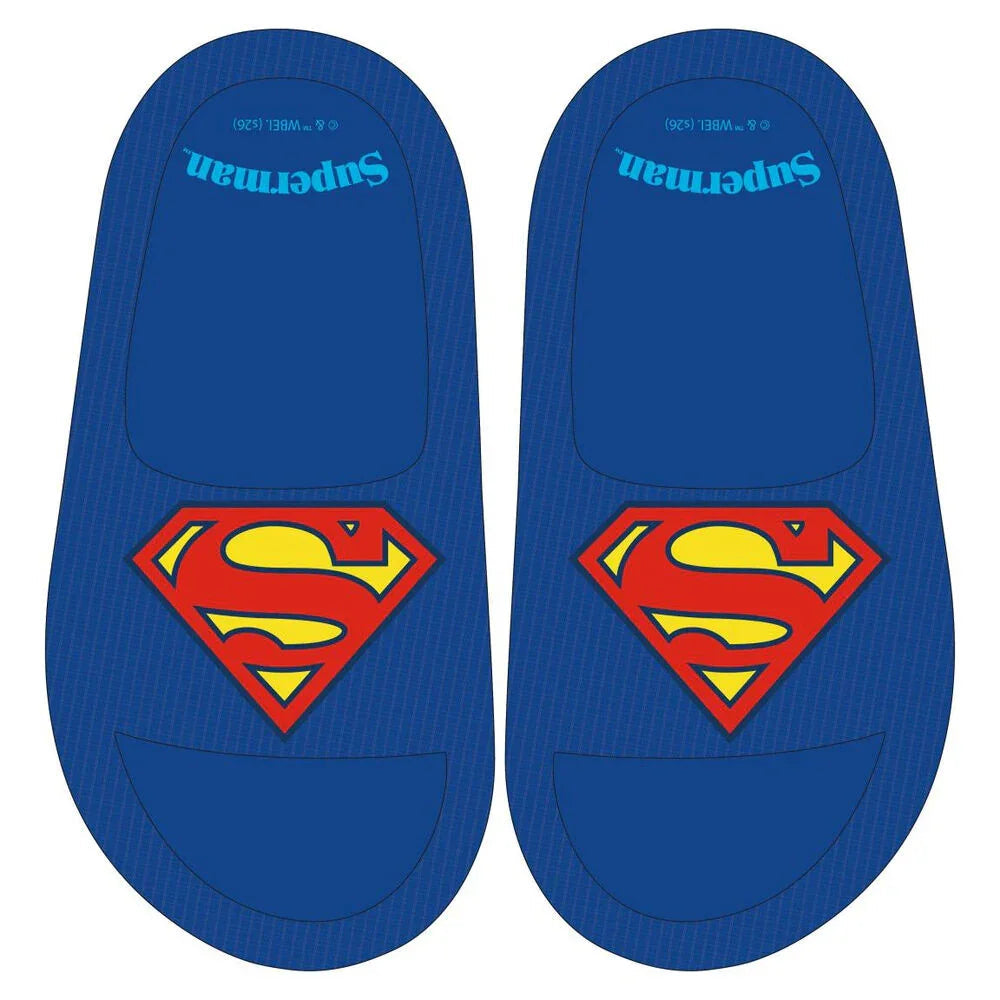 DC Comics Superman flip-flops Nerdscape