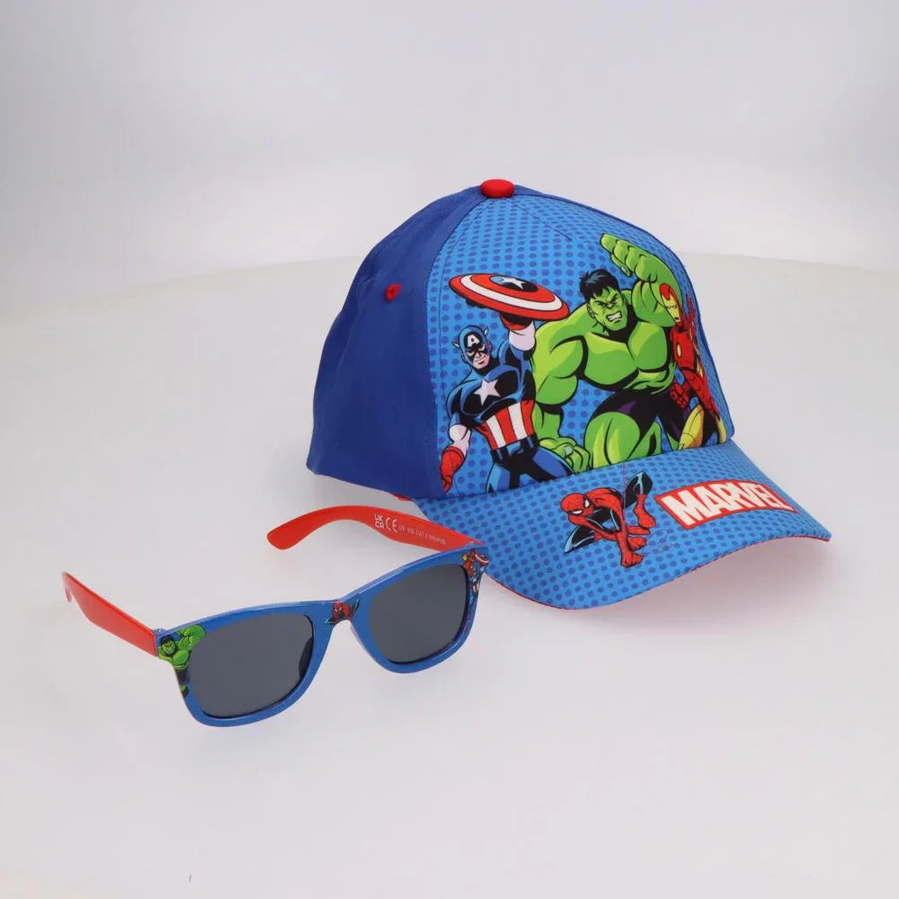 Marvel Avenger set cap + sunglasses Nerdscape