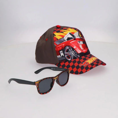 Hot Wheels set cap + sunglasses Nerdscape