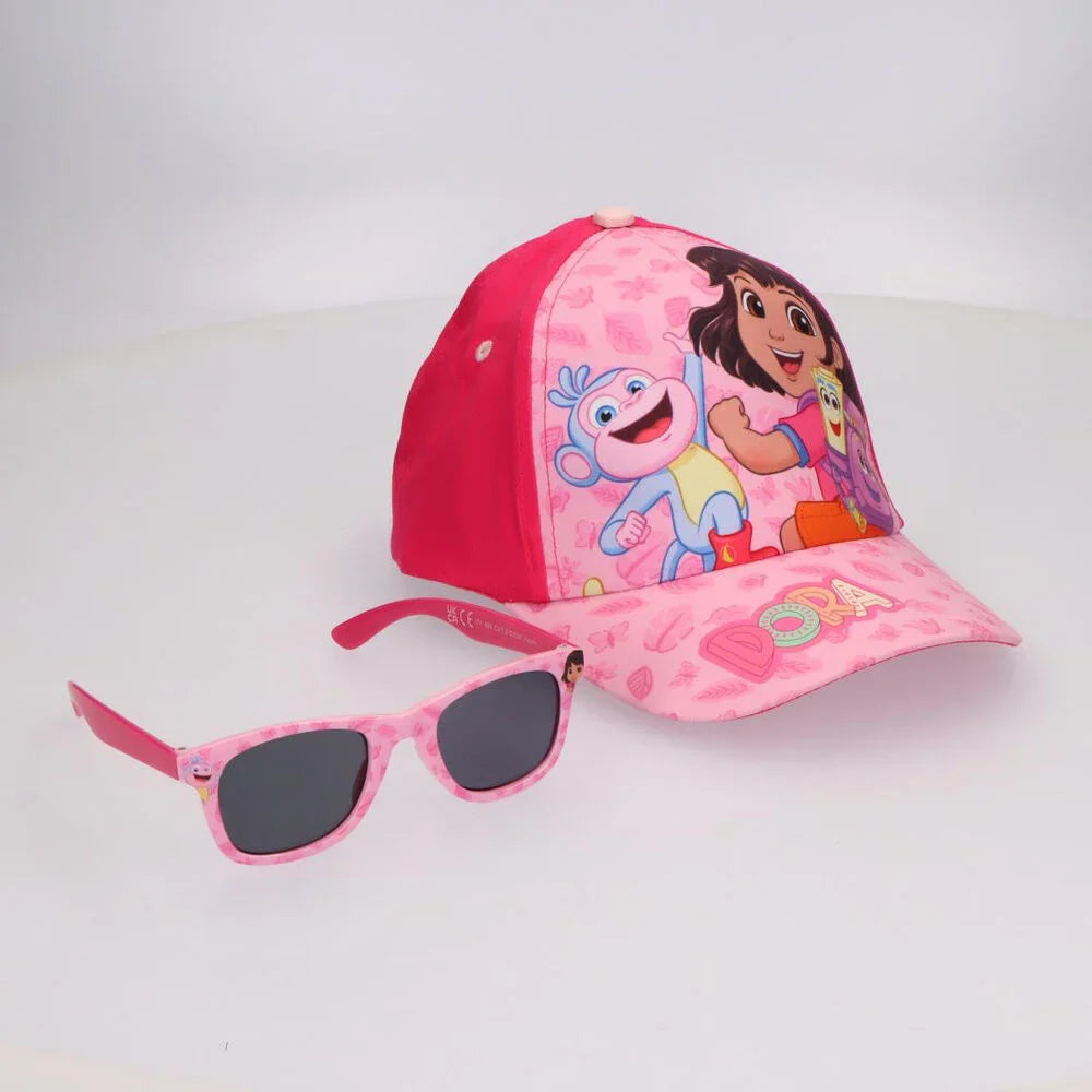 Dora the Explorer set cap + sunglasses Nerdscape