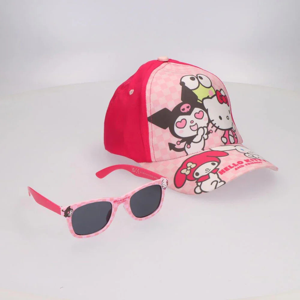 Hello Kitty and Friends set cap + sunglasses Nerdscape