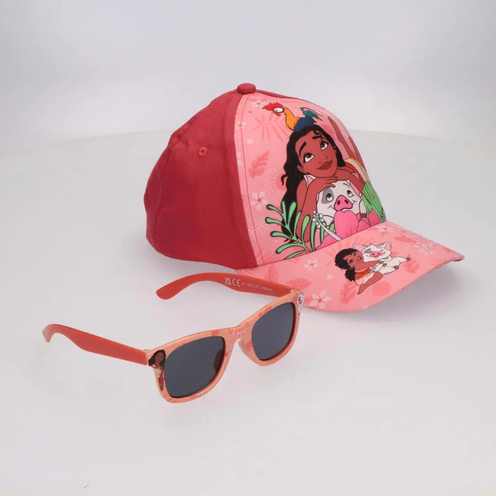 Disney Moana Vaiana set cap + sunglasses Nerdscape