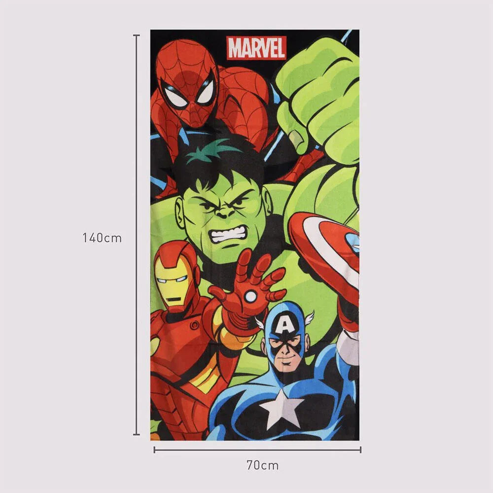 Marvel Avengers cotton beach towel Nerdscape