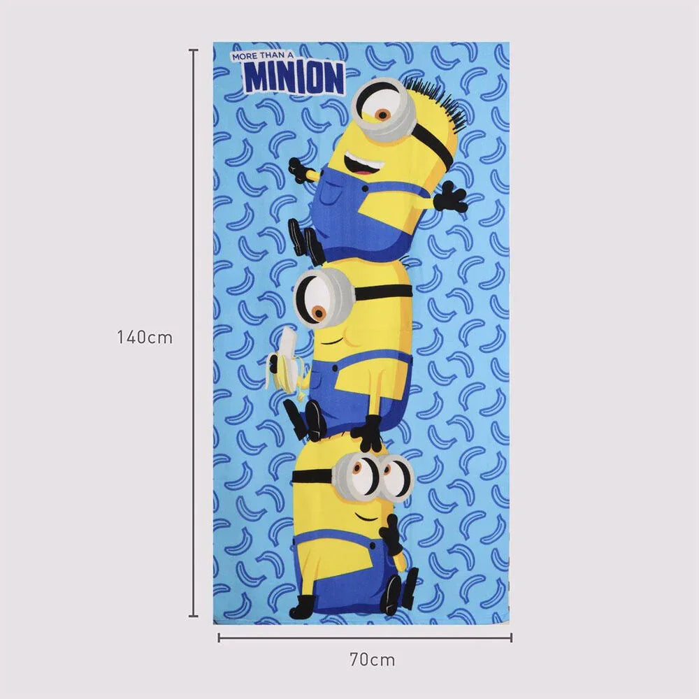 Minions microfibre beach towel Nerdscape