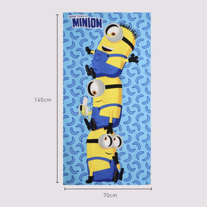 Minions microfibre beach towel Nerdscape