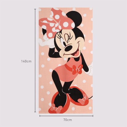 Disney Minnie microfibre beach towel Nerdscape