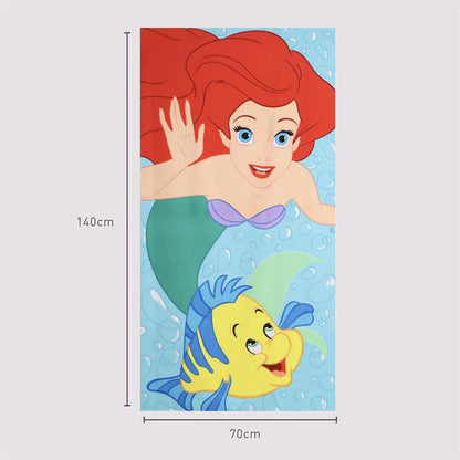 Disney The Little Mermaid Ariel microfibre beach towel Nerdscape