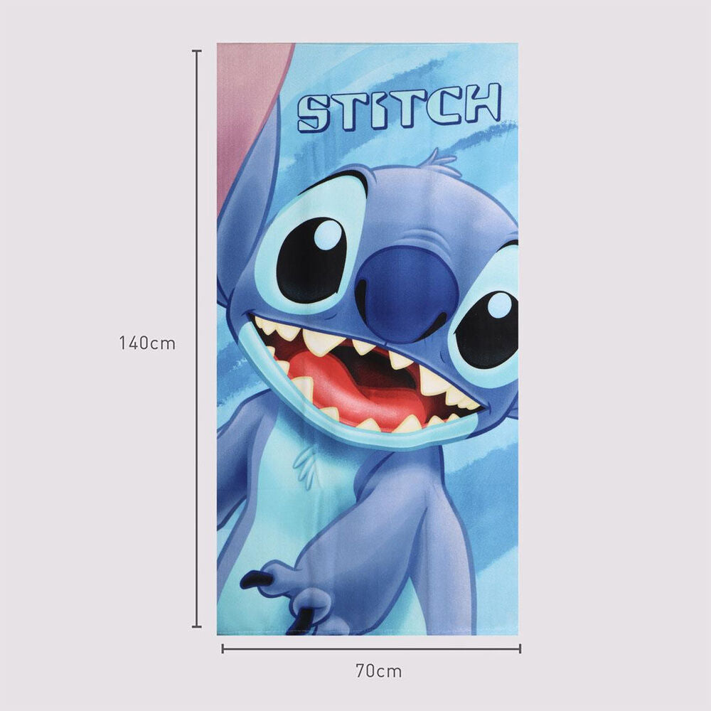 Disney Stitch microfibre beach towel Nerdscape