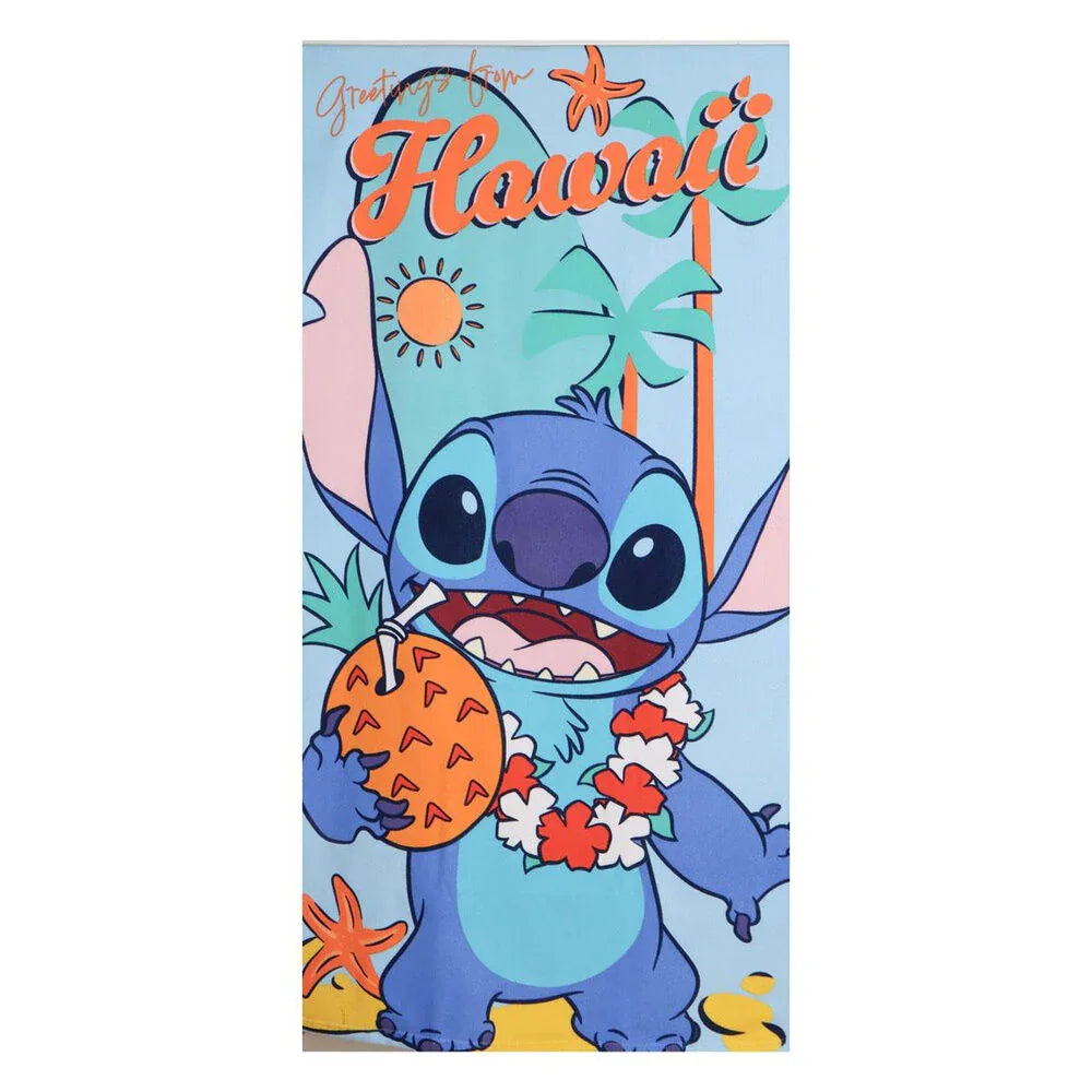 Disney Stitch towel + bag + cap set Nerdscape