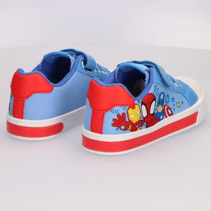 Marvel Spidey canvas trainers with lights - Nerdscape