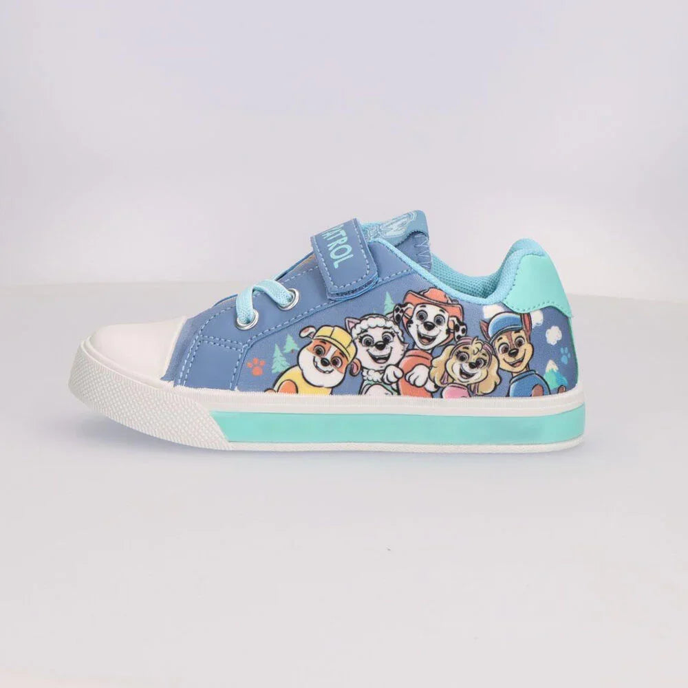 Paw Patrol canvas trainers with lights Nerdscape