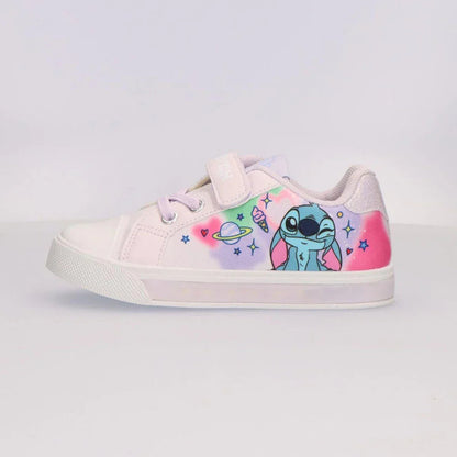Disney Stitch canvas trainers with ligths Nerdscape