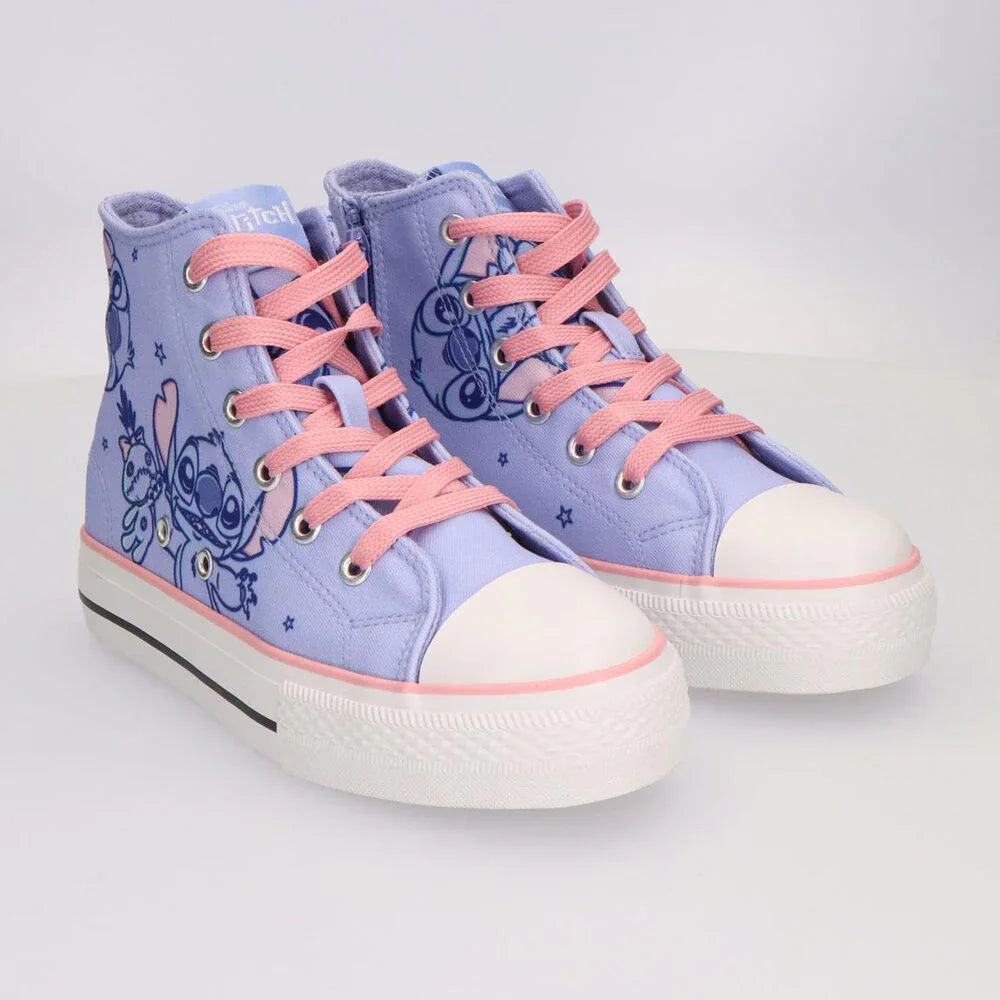 Disney Stitch canvas trainers Nerdscape