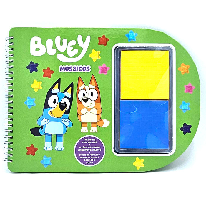 Bluey mosaics notebook Nerdscape