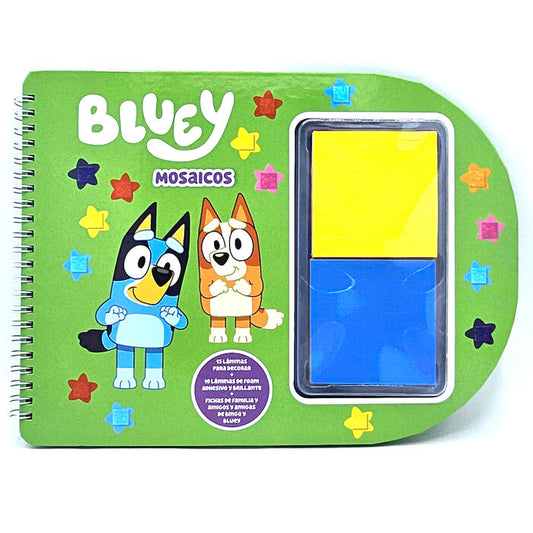 Bluey mosaics notebook Nerdscape