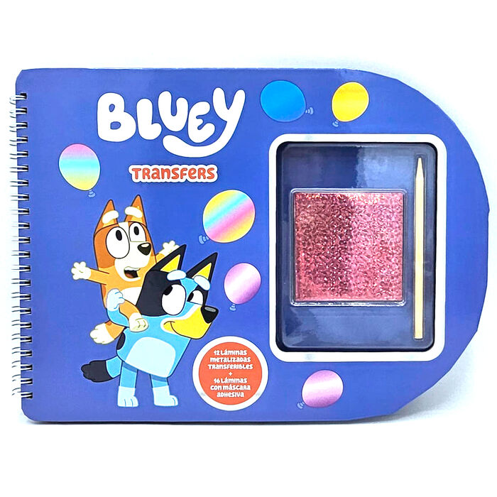 Bluey transfers notebook Nerdscape