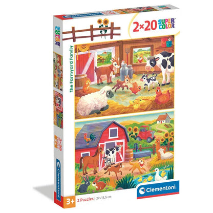 Farm puzzle 2x20pcs Nerdscape