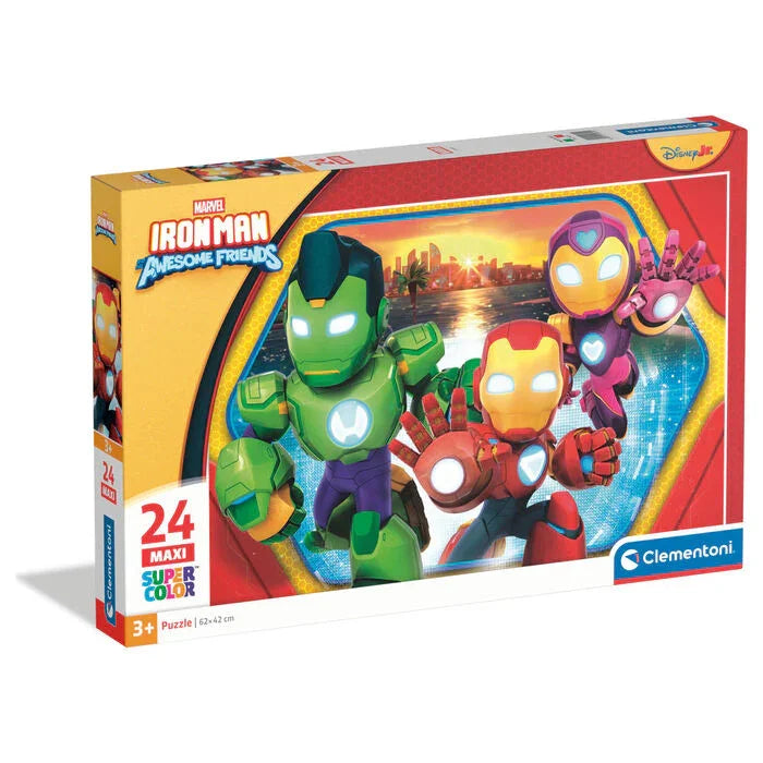 Marvel Iron Man and His Awesome Maxi puzzle 24pcs Nerdscape