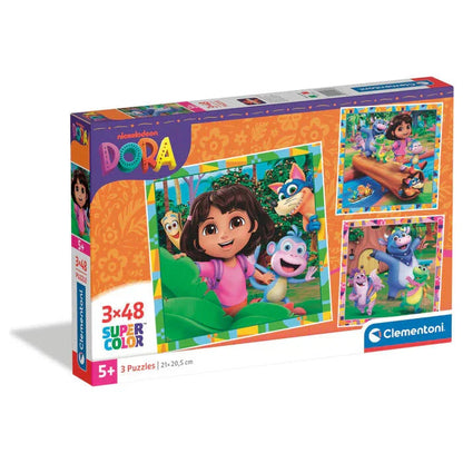 Dora the Explorer puzzle 3x48pcs Nerdscape
