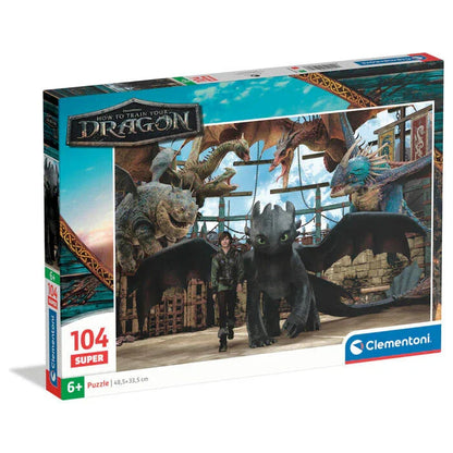 How To Train Your Dragon puzzle 104pcs Nerdscape