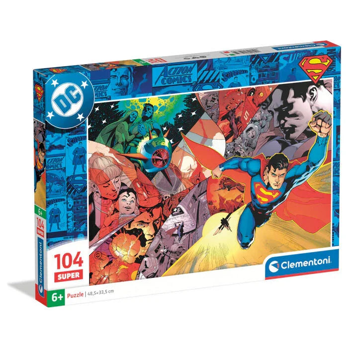 DC Comics Superman puzzle 104pcs Nerdscape