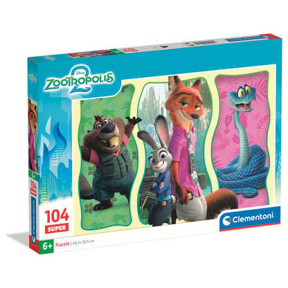 Zootopia 2 puzzle 104pcs Nerdscape