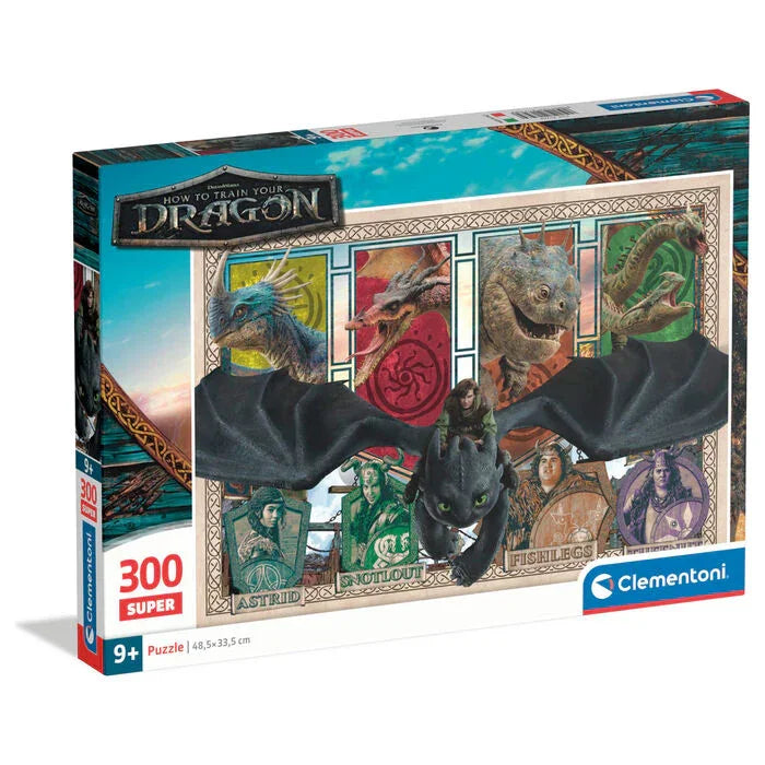 How To Train Your Dragon puzzle 300pcs Nerdscape