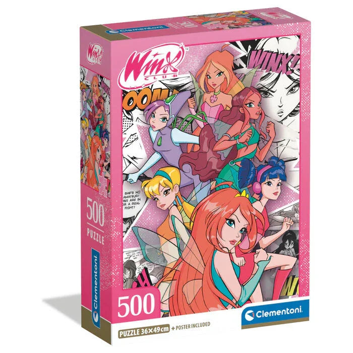 DC Comics Winx puzzle 500pcs Nerdscape