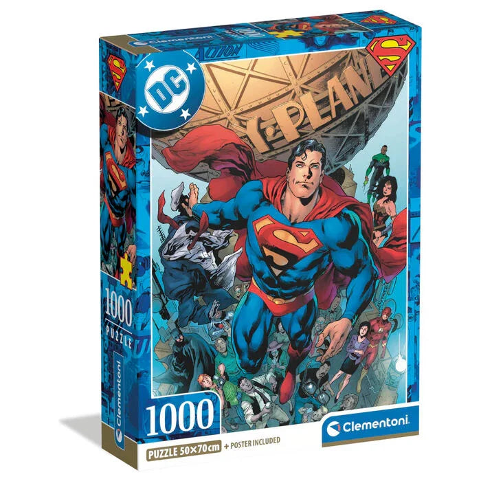DC Comics Superman puzzle 1000pcs Nerdscape