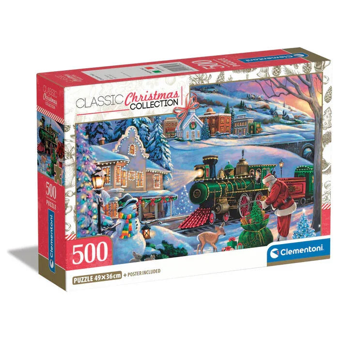 Christmas Train puzzle 500pcs Nerdscape