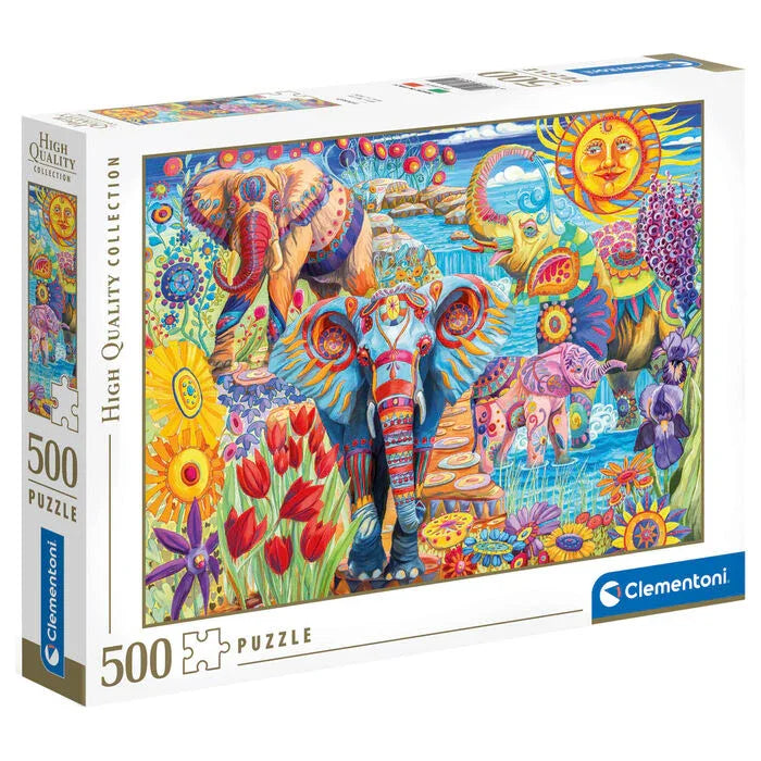Elephants Carnival puzzle 500pcs Nerdscape