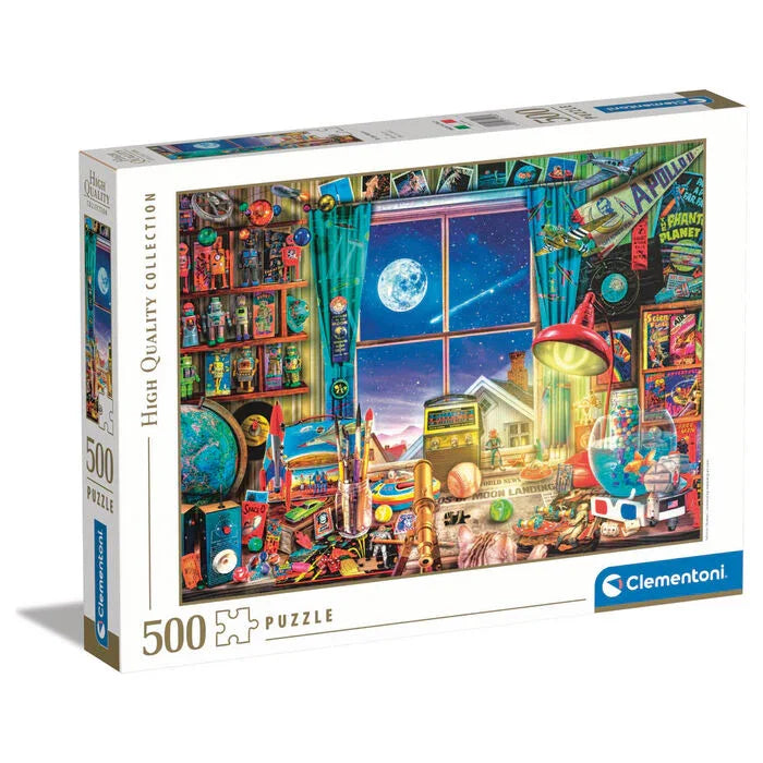 To the Moonpuzzle puzzle 500pcs Nerdscape