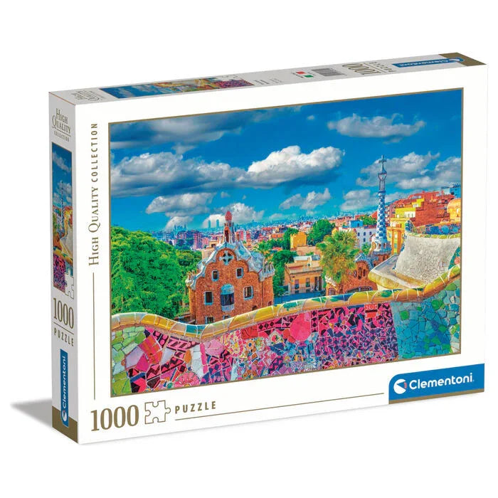 Park Güell Barcelona puzzle 1000pcs Nerdscape