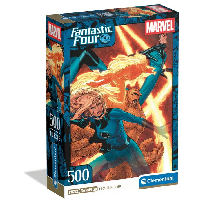 Marvel The Fantastic Four puzzle 500pcs Nerdscape