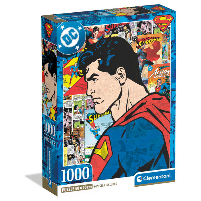 DC Comics Superman puzzle 1000pcs Nerdscape