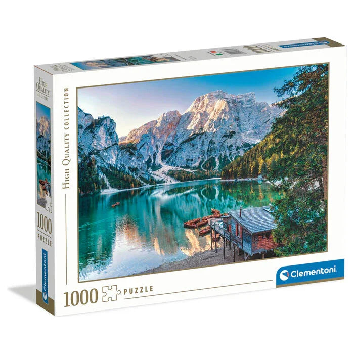 Emerald Lake Braies puzzle 1000pcs Nerdscape