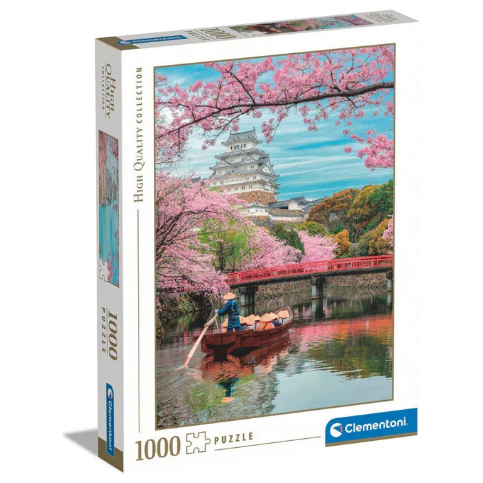 Himeji Castle in Spring puzzle 1000pcs Nerdscape