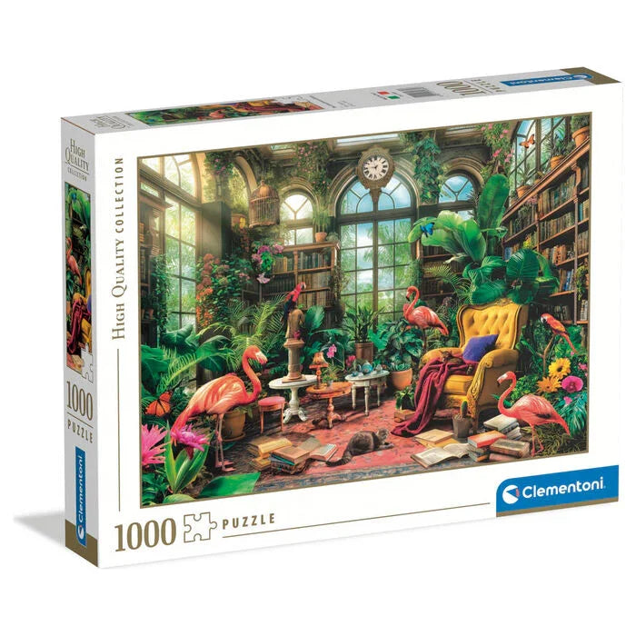 The Greenhouse Library puzzle 1000pcs Nerdscape