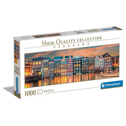 Bright Amsterdam puzzle 1000pcs Nerdscape