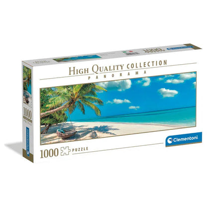 Swinging by The Ocean Panorama puzzle 1000pcs Nerdscape