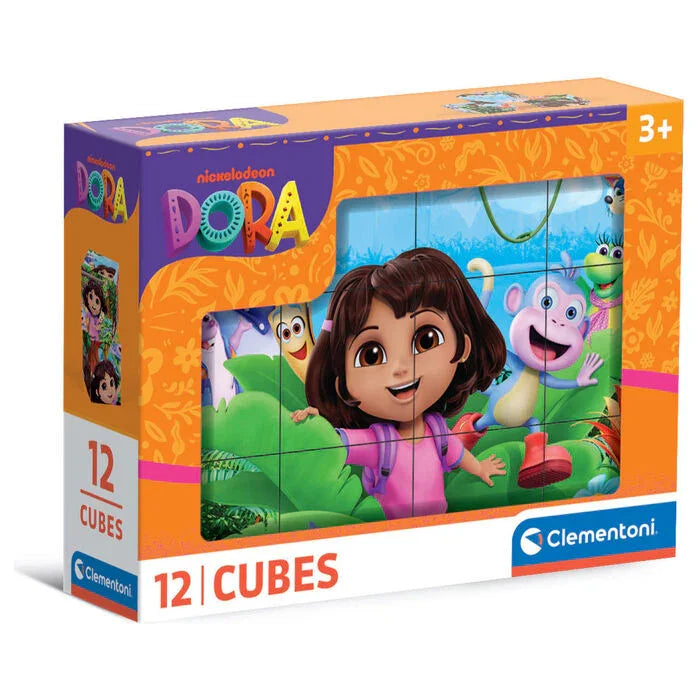 Dora the Explorer cube puzzle 12pcs Nerdscape