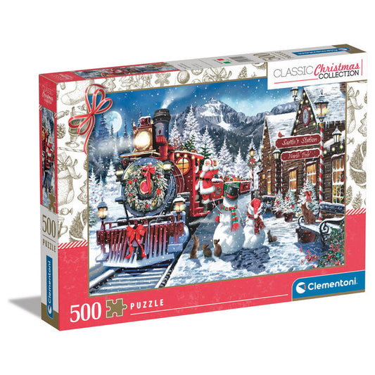 Train Station Puzzle 500pcs