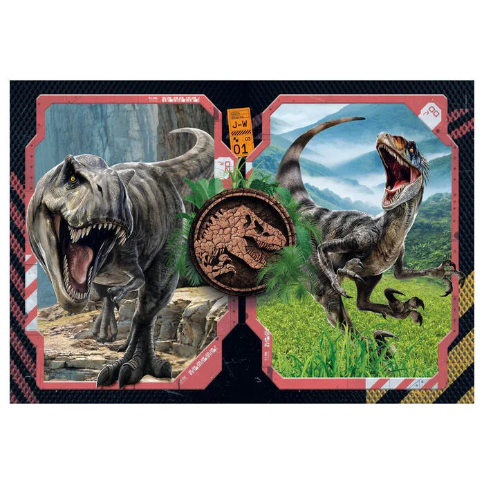 Jurassic World puzzle 2x60pcs Nerdscape