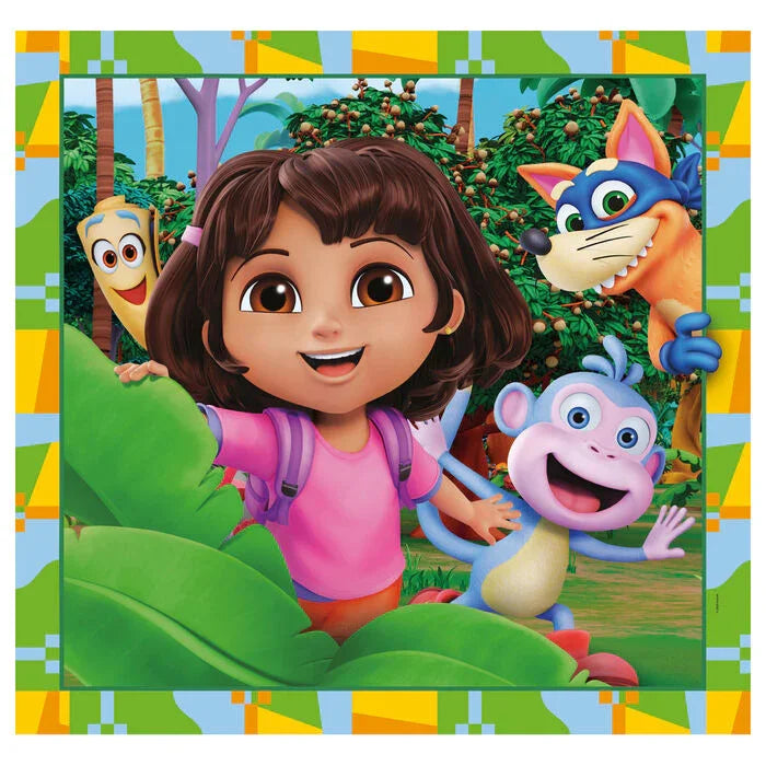 Dora the Explorer puzzle 3x48pcs Nerdscape