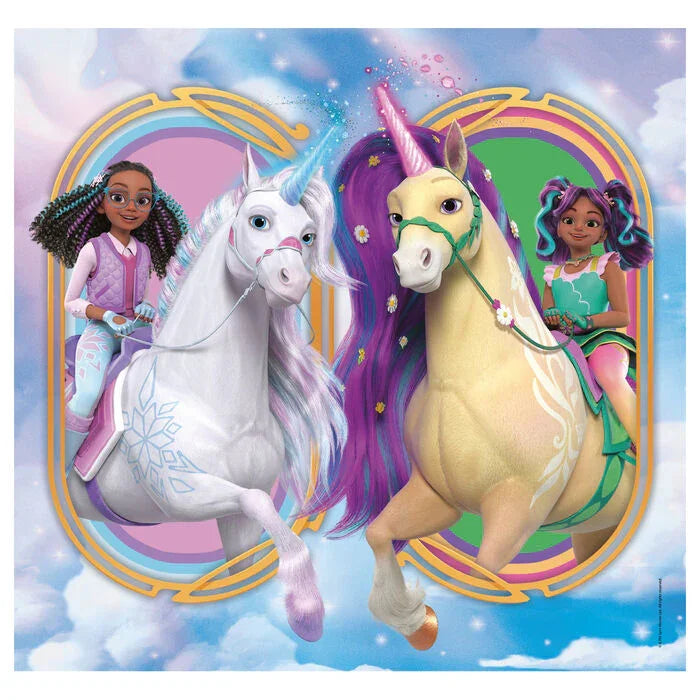 Unicorn Academy puzzle 3x48pcs Nerdscape