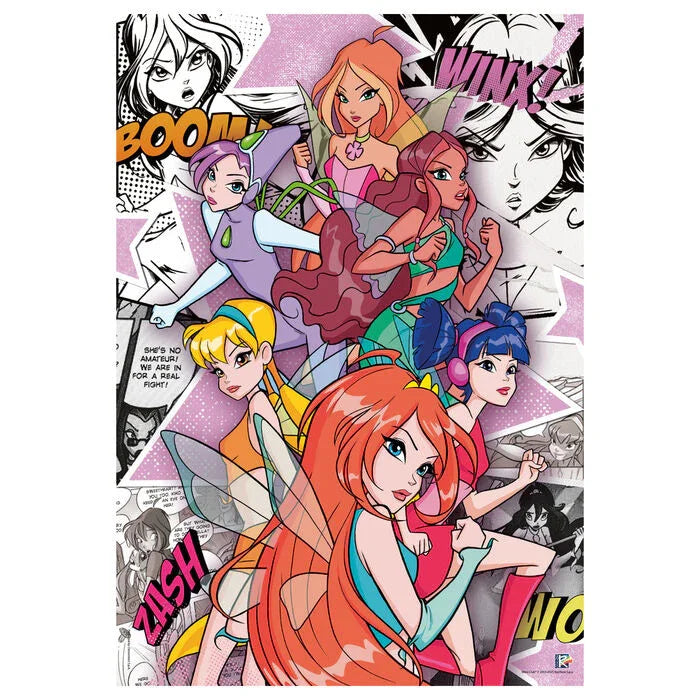 DC Comics Winx puzzle 500pcs Nerdscape