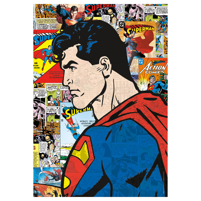 DC Comics Superman puzzle 1000pcs Nerdscape