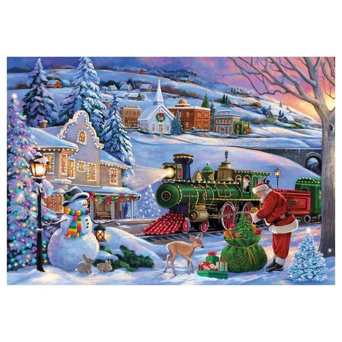 Christmas Train puzzle 500pcs Nerdscape